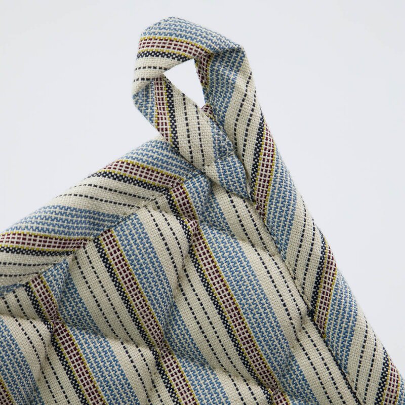 House Doctor Chef gryteklut 22,5x22,5 cm 2 stk blå/sand