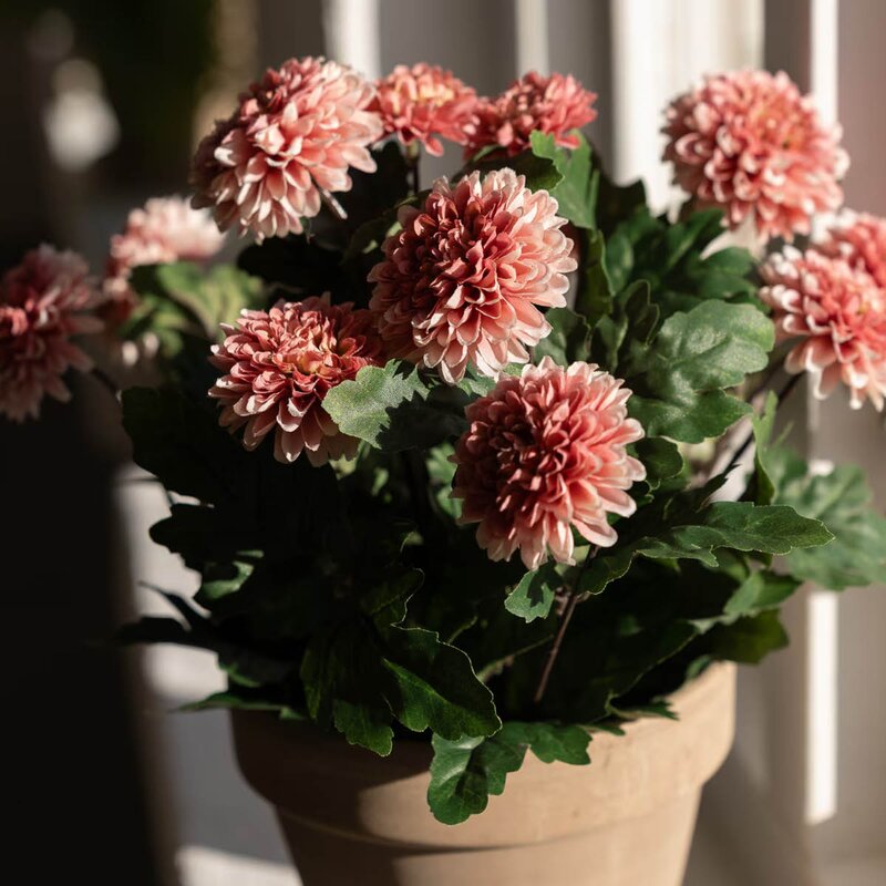 Mr Plant Chrysanthemum kunstig plante 30 cm krem