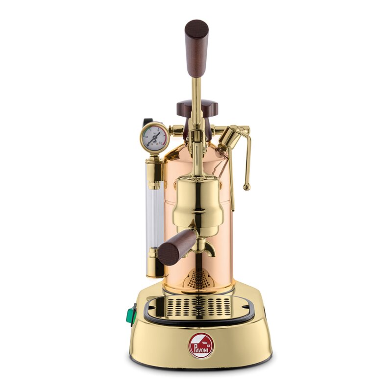 La Pavoni Lever espressomaskin 0,8L professional rame gold kobber