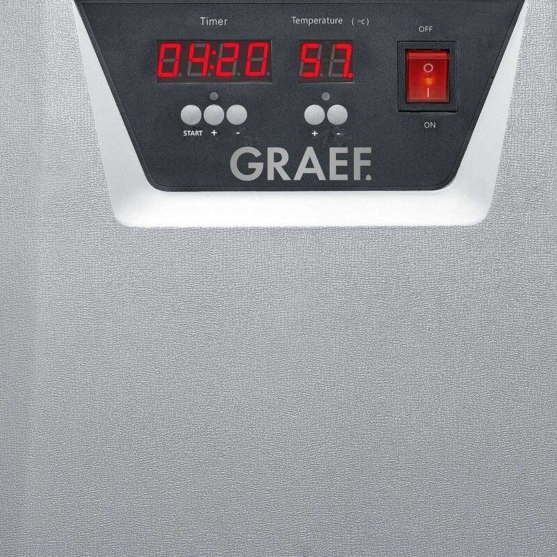 Graef Dehydrator DA506 6 plater stål/svart