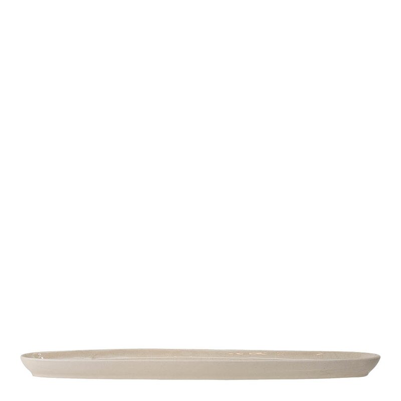 Bloomingville Bea serveringsfat 35,5x8 cm natur