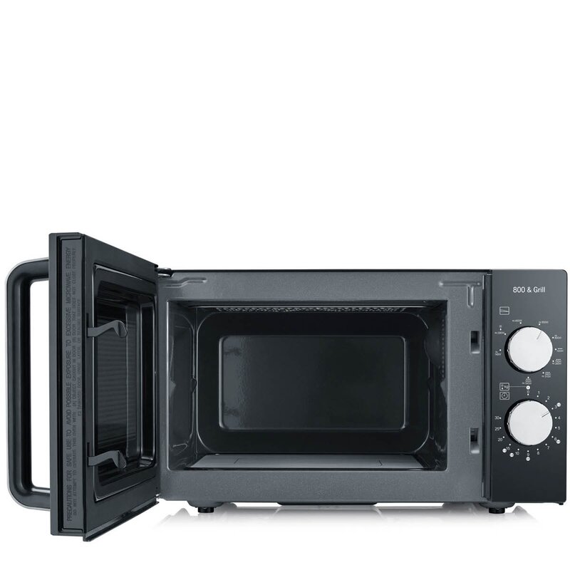 Severin Mikrobølgeovn MW7762 med glassbunn og grill 20L 800W