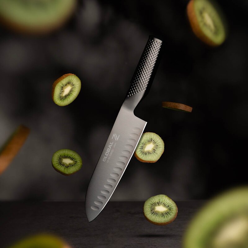 Global Global Z GZ-80 santokukniv 18 cm olivenslipt