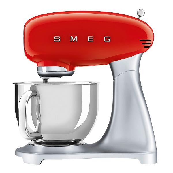 SMEG Kjøkkenmaskin SMF02 4,8L original rød