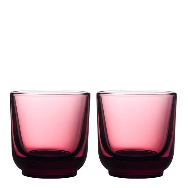 Fellow Pirch cappuccino glass 19 cl 2 stk Garnet