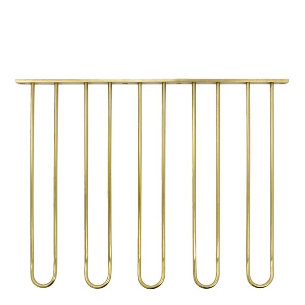 House Doctor Stilio glass rack 40x30 cm antikk gullfinish