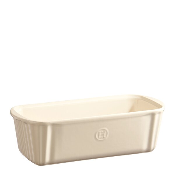 Emile Henry Bakeform 31x13 cm 1,8L krem