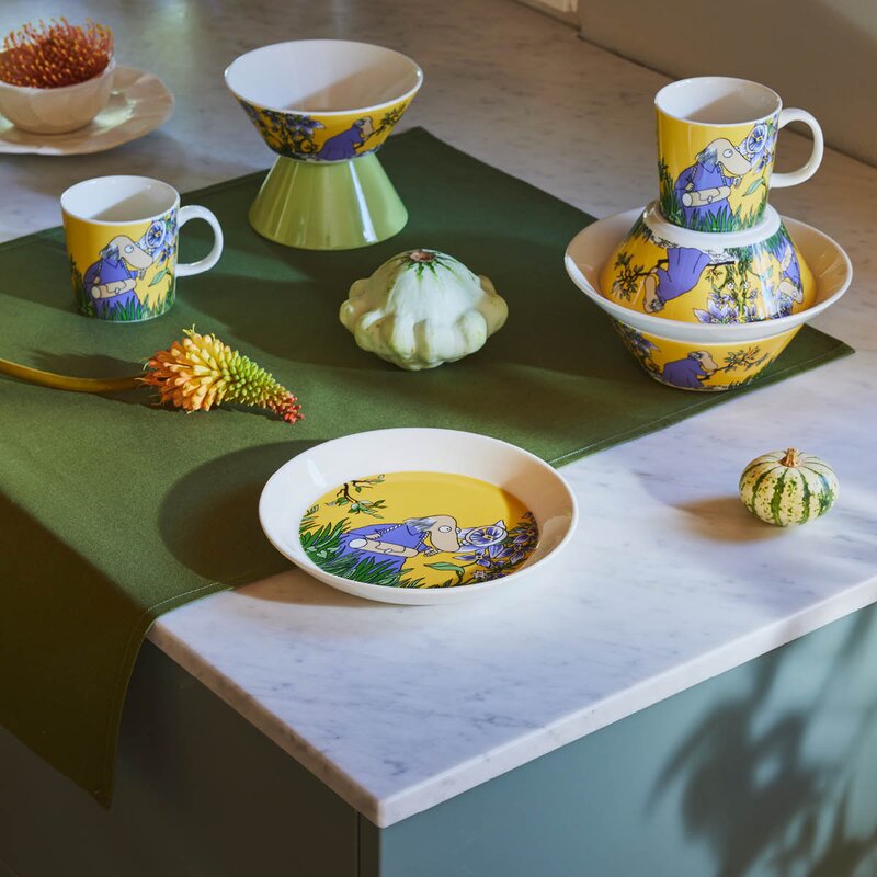 MoominArabia Frokostbolle 15 cm Hemulen gul