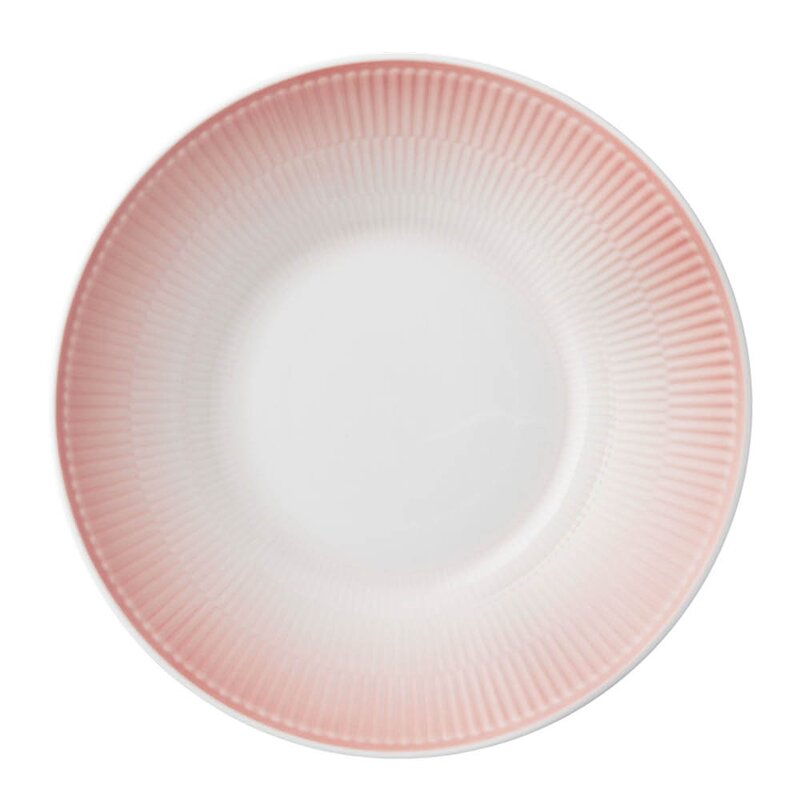 Royal Copenhagen Iris dyp tallerken 24 cm korall