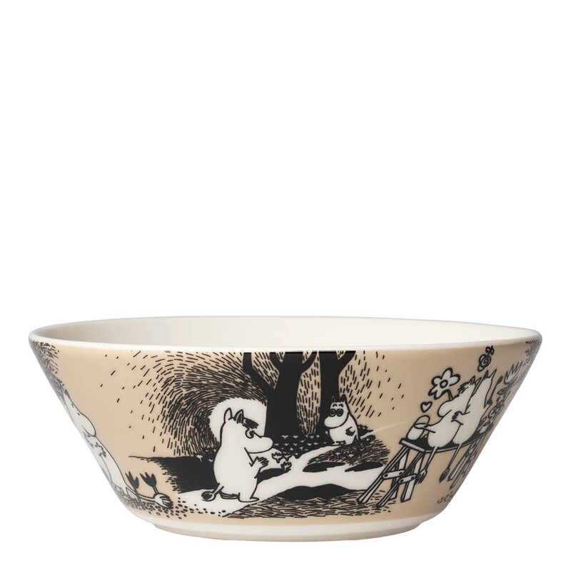 MoominArabia Mummi bolle 15 cm Kjærlighet beige