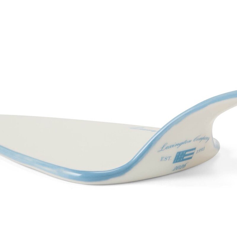 Lexington Kakespade 28 cm hvit/blå