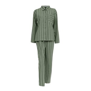 Høie Nova flanell pyjamas dame str XL grønn