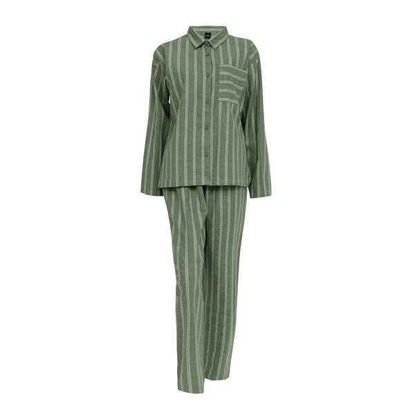 Høie Nova flanell pyjamas dame str XL grønn