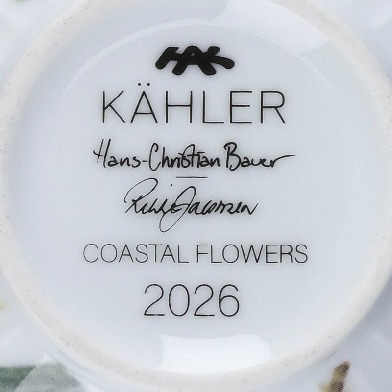 Kähler Hammershøi Summer krus 33 cl coastal flower