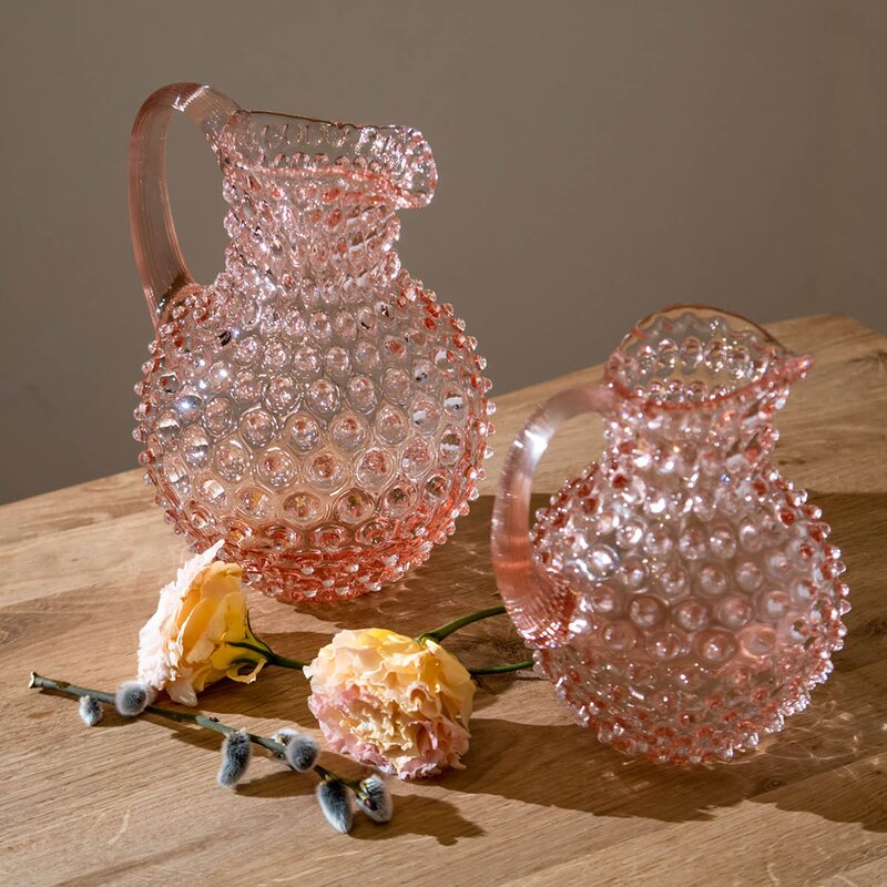 Klimchi Hobnail karaffel 2L rosaline