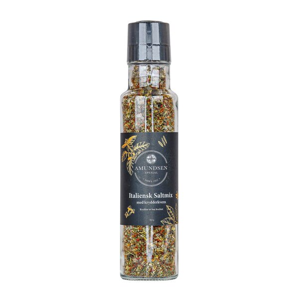 Amundsen Spesial Krydderkvern m/italiensk saltmix 160 g