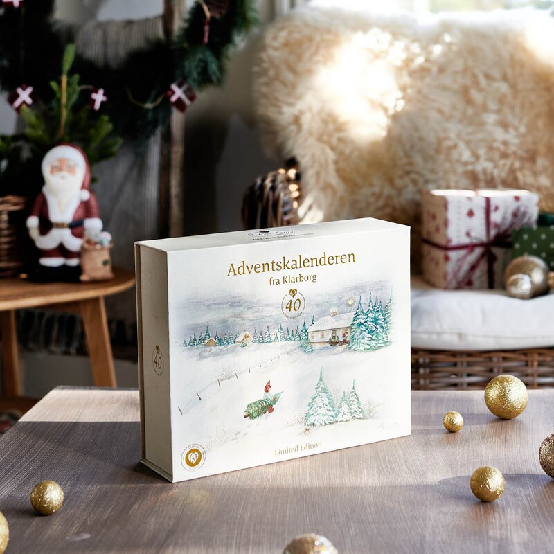 Klarborg Adventskalender julefigurer 4 deler 40-årsjubileum