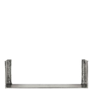 House Doctor Vegghylle Boxie i aluminium 50x18x50 cm sølvfarget finish