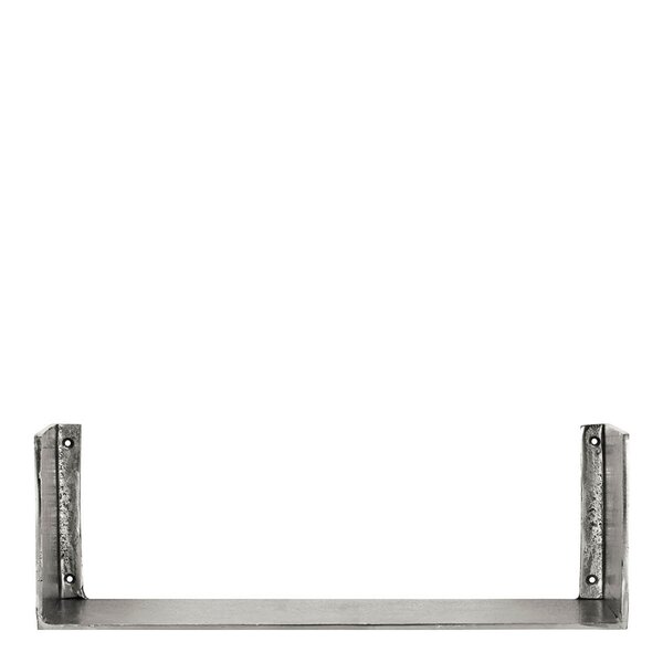 House Doctor Vegghylle Boxie i aluminium 50x18x50 cm sølvfarget finish