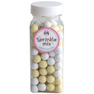 Fruityfriendly Gul og hvit sjokoladeladekuler miks 100g