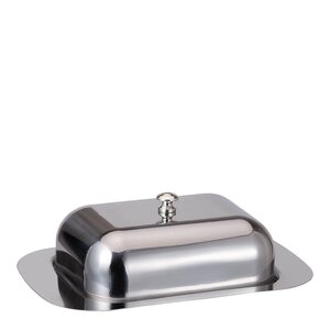 Modern House Kitchen Things smørklokke 18x12 cm stål