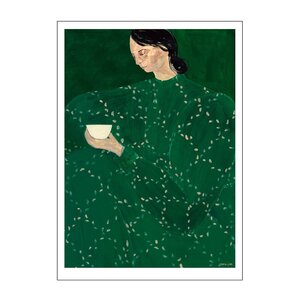 Poster & Frame The Poster Club x Sofia Lind poster 30x40 cm coffee alone at place de clichy