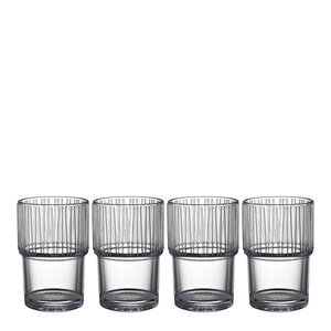 Bitz Kusintha kaffeglass 38 cl 4 stk klar