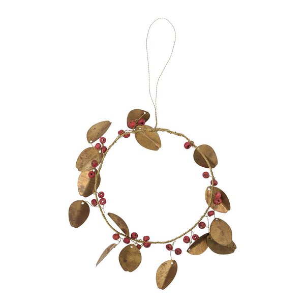 House Doctor Auric krans 12 cm gull