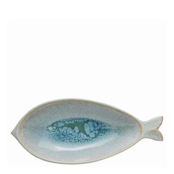 Lene Bjerre - Marinelle serveringsfat fisk 28 cm blå