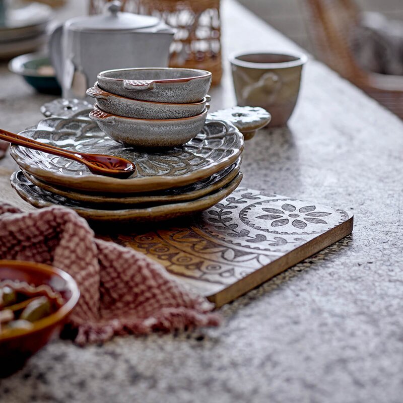 Bloomingville Serveringsbrett Vanilla 43x23 cm mangotre