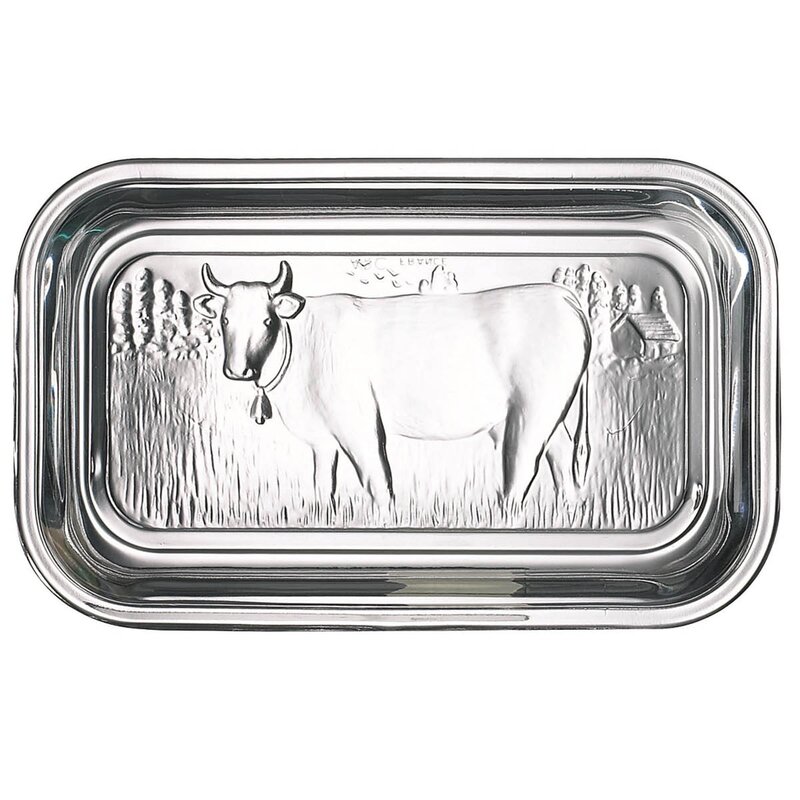 Luminarc Vache smørklokke i glass 17x11 cm