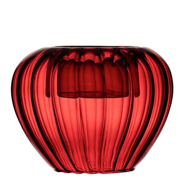 Magnor Hazel Ruby lyslykt 12 cm rød