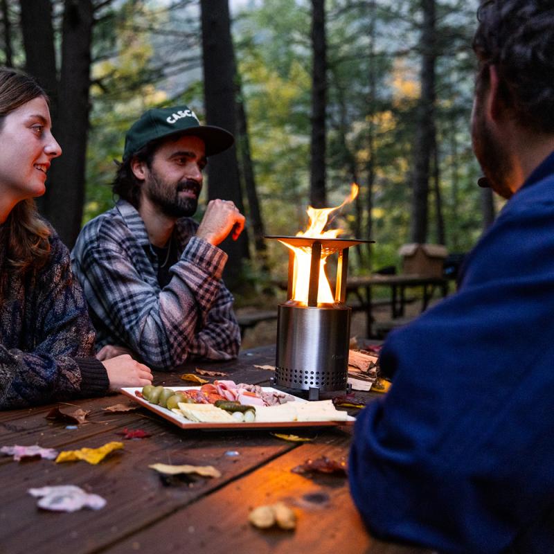 Solo Stove Mesa xl varmespreder silver