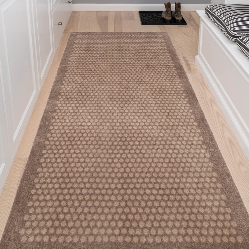 Tica Copenhagen Dot gulvmatte 200x90 cm beige