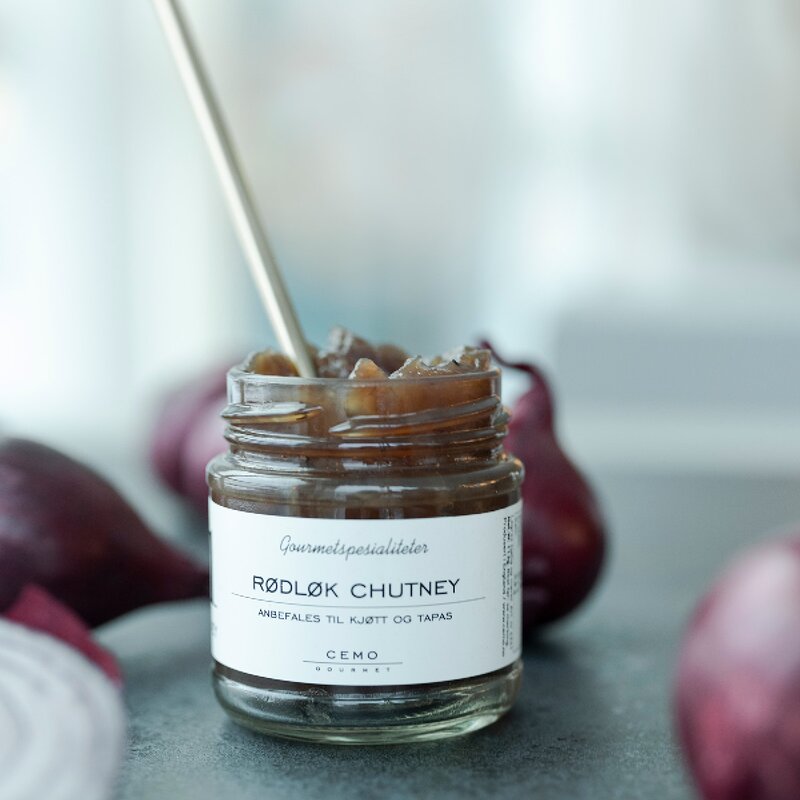 Cemo Rødløk chutney