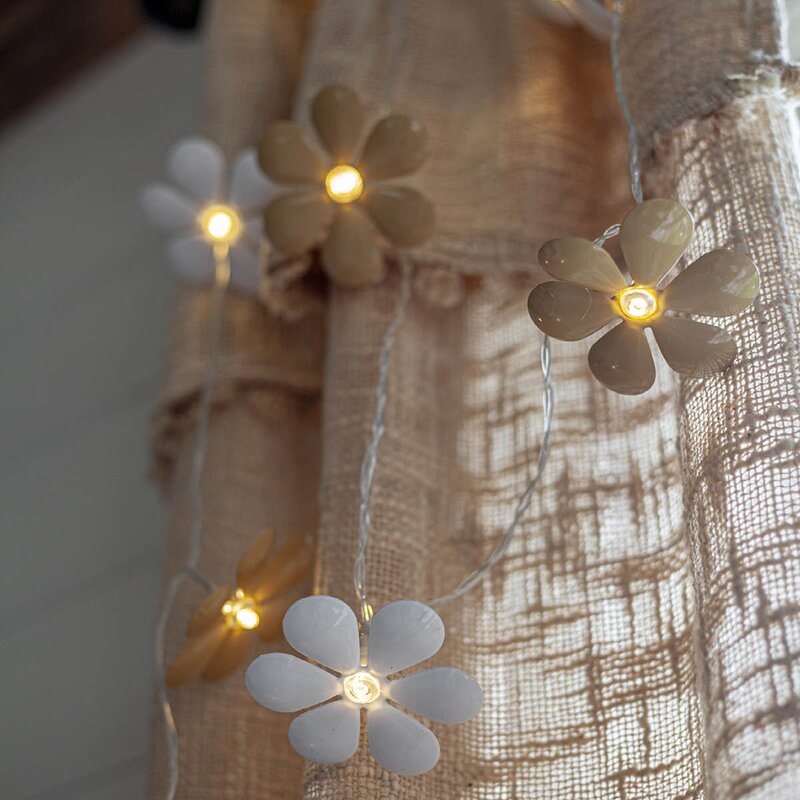 Star Trading Fiore lyslenke 729-82 180 cm hvit/beige