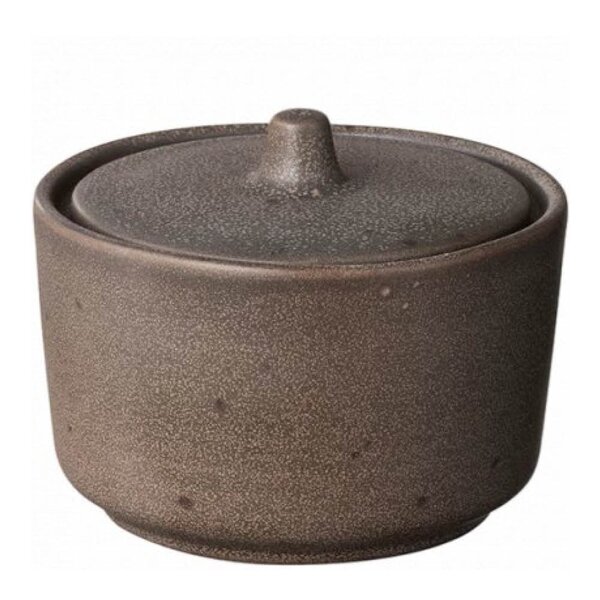 Blomus - Kumi sukkerskål 6 cm mørk brun