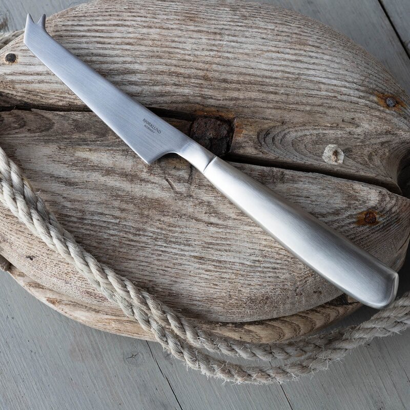 Bjørklund Kvitfjell ostekniv 21 cm stål