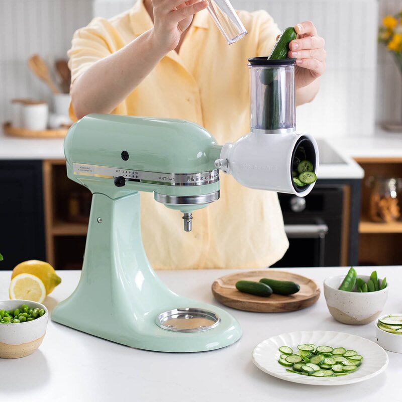 KitchenAid Accessory fresh prep skjære/rivetilbehør 5KSMVSA blank/hvit