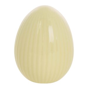 Lene Bjerre Delinne dekorasjon egg 7,7 cm gul