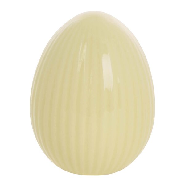 Lene Bjerre Delinne dekorasjon egg 7,7 cm gul