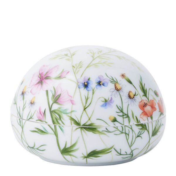 Royal Copenhagen Vårkolleksjon bonbonniere 2026 10 cm markblomster