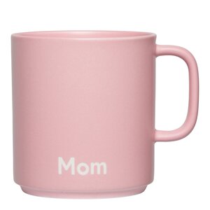 Design Letters Favourite kopp med hank MOM 25 cl creole pink
