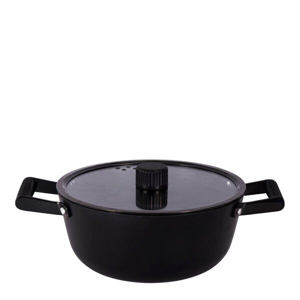 Vargen & Thor Aska støpejernsgryte 3,5L svart