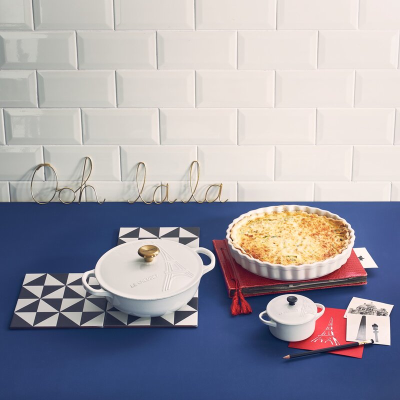 Le Creuset Paiform steintøy 28 cm white