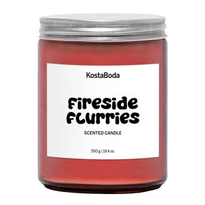 Kosta Boda Mind duftlys 13 cm Fireside Flurries