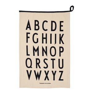 Design Letters Favourite Premium Classic kjøkkenhåndkle 50 x 70 cm natur/svart