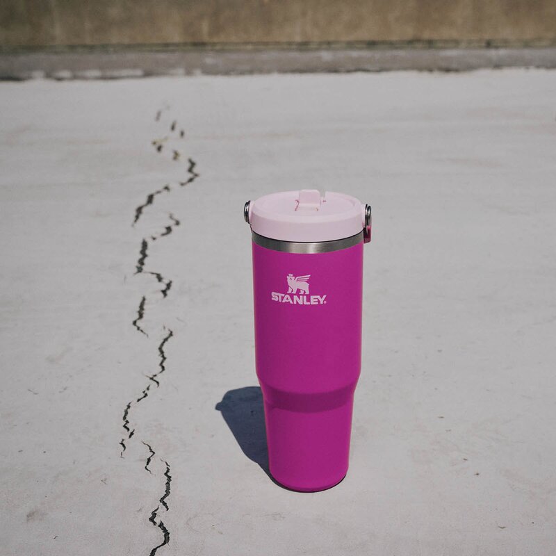 Stanley Iceflow Flip Straw Tumbler 2.0 termoflaske 0,89L violet blossom