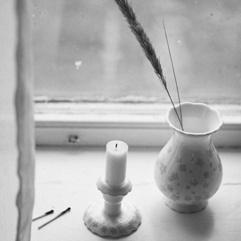 Wik & Walsøe Slåpeblom vase grønn