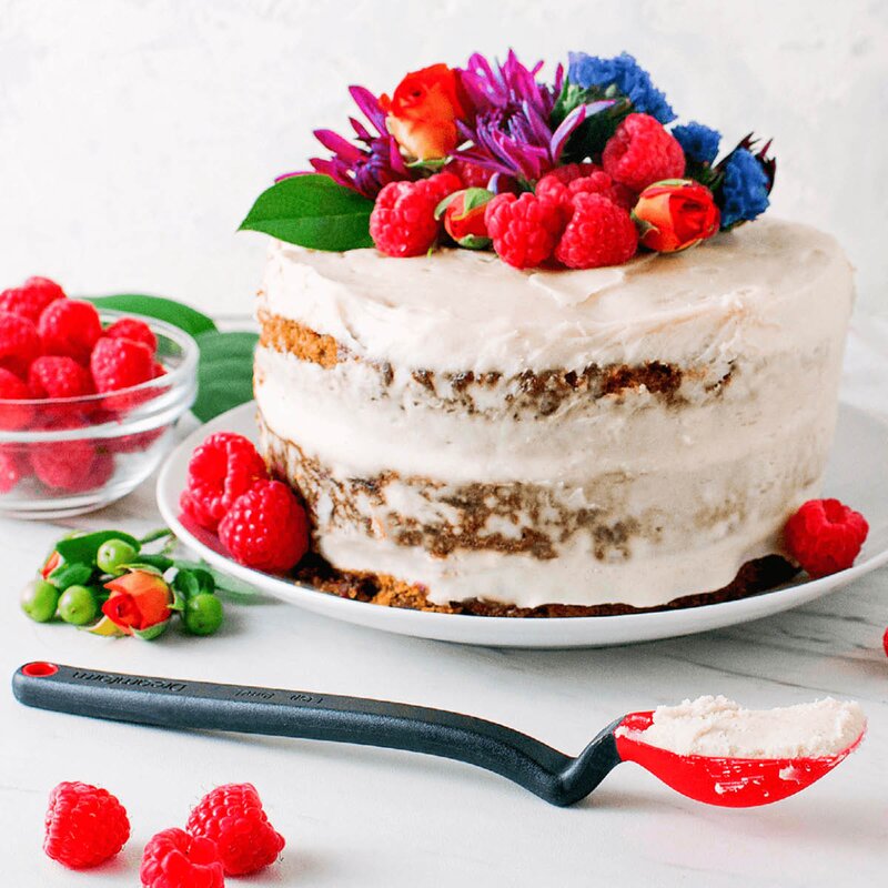 Dreamfarm Silikonskje liten 20 cm rød